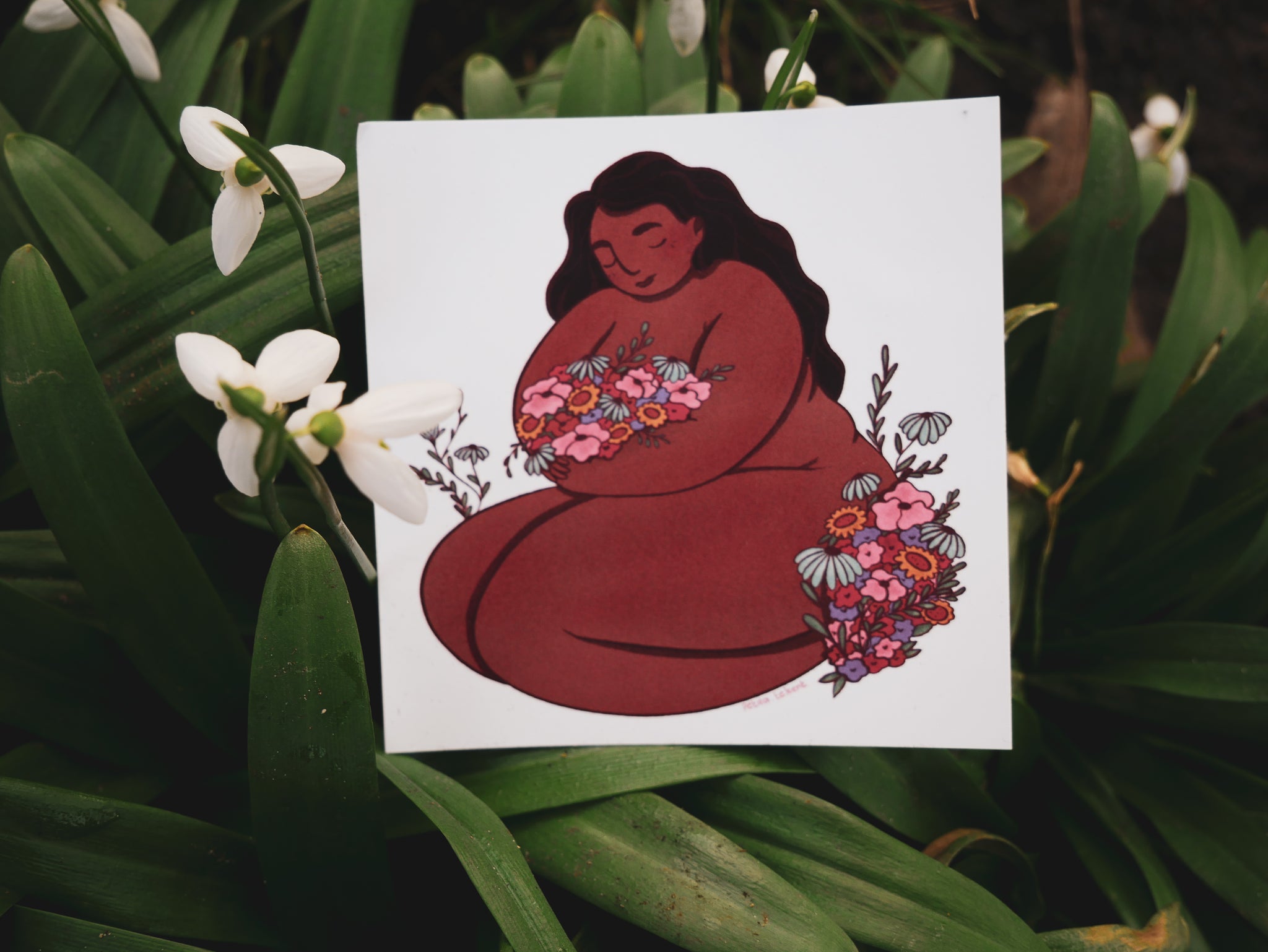 Sticker Look at you Grow