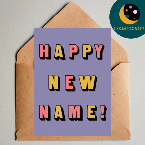 Happy New Name!
